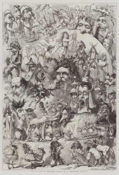 Wat ik in het Vuur Zag door Alfred Crowquill